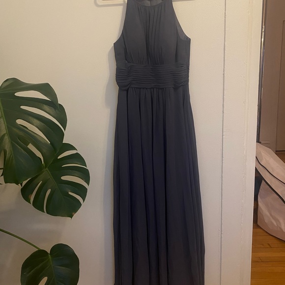 Bridesmaids dress in stormy blue - Picture 8 of 8